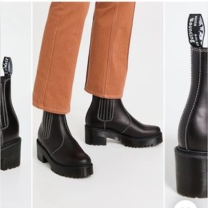 Dr. Martens great black boots 
Rometty CS Atlas Classic Chelsea smooth leather